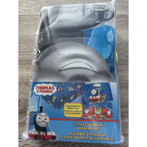 Thomas The Tank Engine & Friends 2 Piece Toddler Fitted Sheet & Pillow Case Set